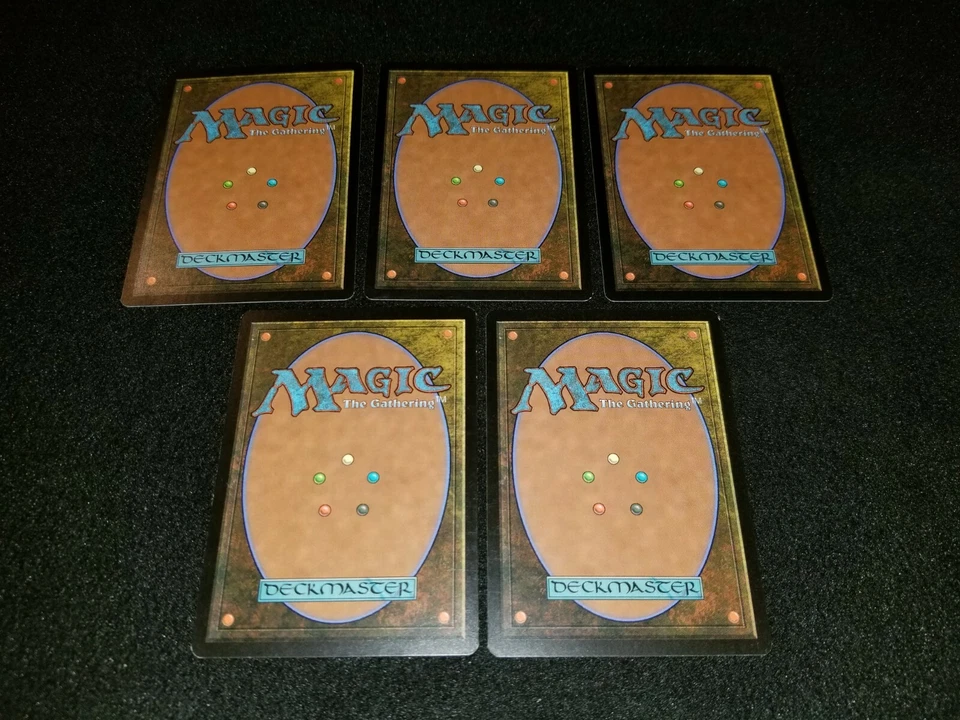 MTG 5x Magic Player Rewards Promo green LP Onslaught Bear Token ships w/ track - Image 2 of 2