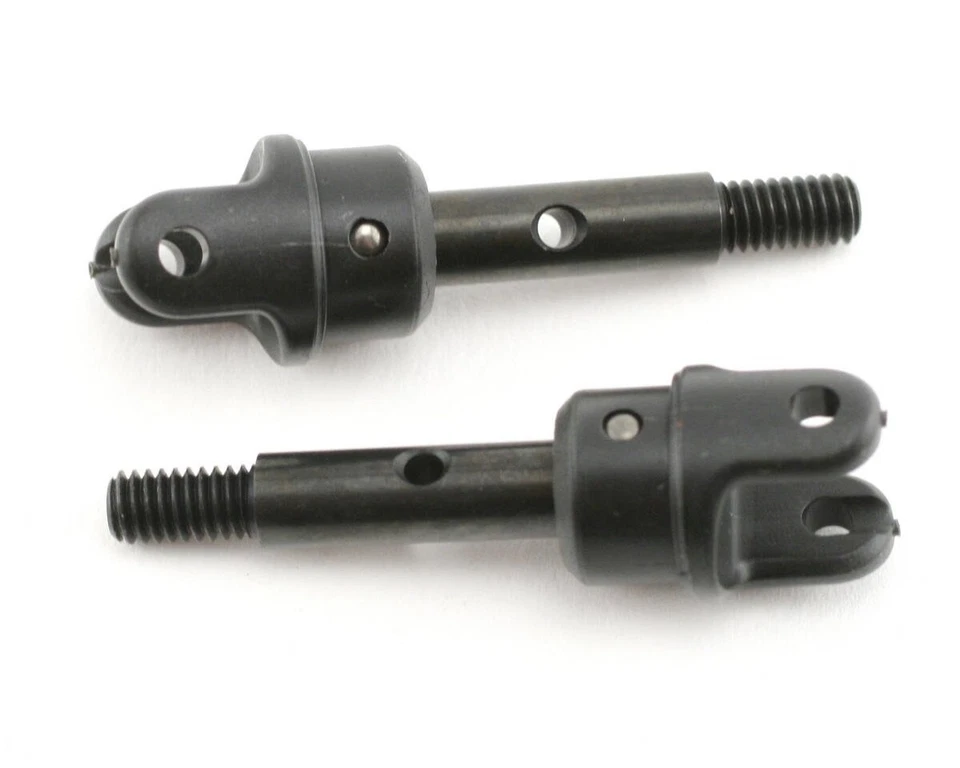 Traxxas 5553 REAR steel STUB AXLES + YOKES (2 JATO 3.3 axle left + right tra5553 - Image 3 of 3