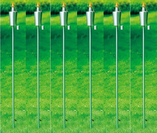 Paquete de 6 combustible de parafina de luz de linterna de antorcha Tiki 230 ml - Imagen 7 de 9