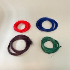  NEW Bow Hair Color -- Horsehair for Violin, Viola, Cello 4 Colors Options