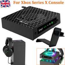 Top Cooling Fan w/ RGB Light Top-Exhaust Cooling Fan for Xbox SeriesX Console 1X