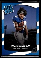 Evan Engram 2017 Donruss Press Proof Blue RC #330 Rookie Card