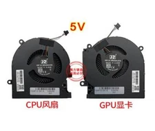 CPU & GPU Cooling Fan FOR HP Omen 15-EK 15-EN TPN-Q236 TPN-Q238 DC 5V