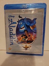 Aladdin Diamond Edition Disney Blu-ray DVD  Digital HD 2015 - BRAND NEW SEALED