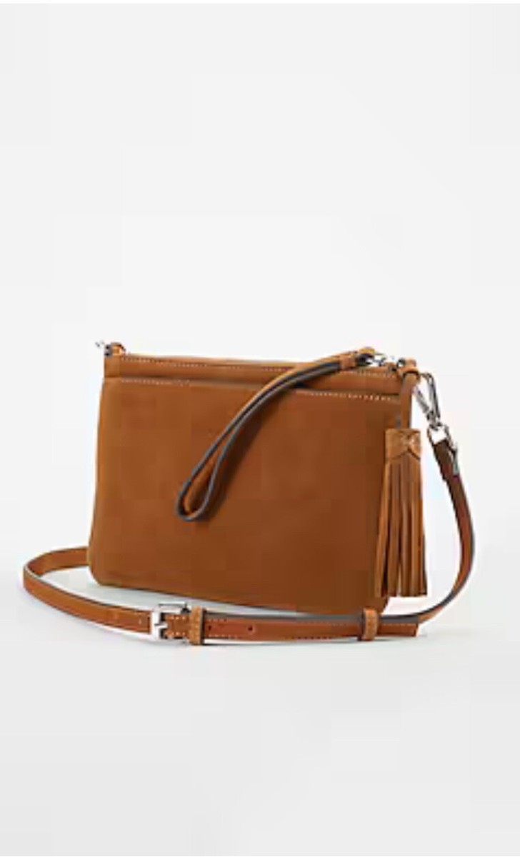 J.Jill ~ NEW Perfect Convertible Crossbody Bag ~ Cognac ~ NWT | eBay