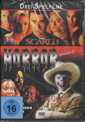 Drei Spielfilme Scared Horror Selection 2 The Ghosts of Edendale DVD NEU 