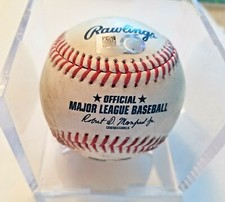 JUAN SOTO 2019 game used base hit single MLB Authenticated baseball hit #235