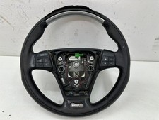 VOLVO V50 S40 C30 R DESIGN BLACK LEATHER STEERING WHEEL