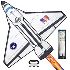 JOYIN Spaceship Kite Easy to Fly for Kids and Adults with 262.5 ft 51.2"