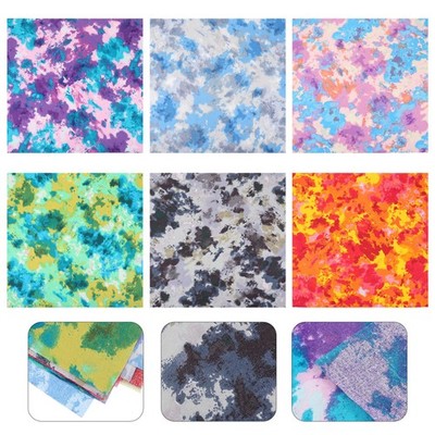 6pcs Stoffblech Patchwork Stoff Tarndruck Druckstoff Stoffmaterial