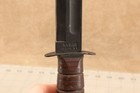 Reproduction USMC Marine Corps KA-BAR Olean NY Fighting Knife & Leather Sheath — photo 10