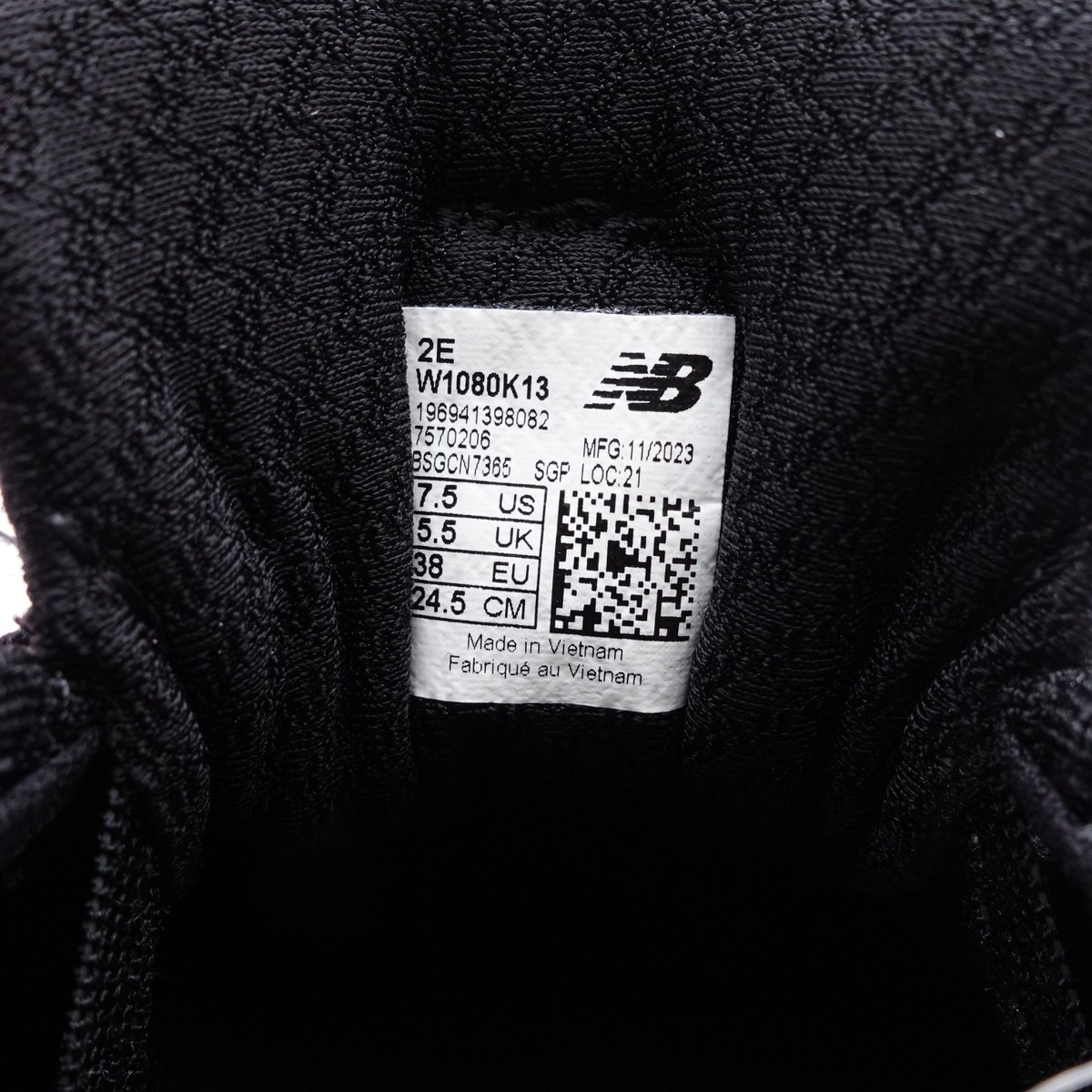 プレ3 Size 7.5 XWIDE 2E Women's New Balance Fresh Foam 1080 V13 Shoes