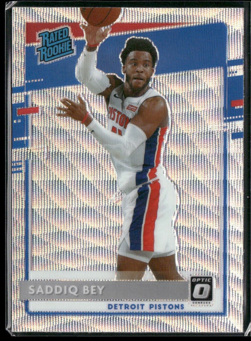 2020-21 Donruss Optic #169 Saddiq Bey Fanatics
