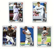 2020 Bowman Prospects - MIAMI MARLINS Team Set w/ Jerar Encarnacion