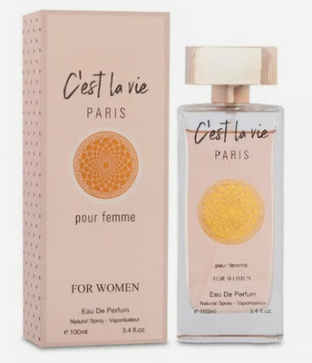 C'est La Vie Paris Pour Femme  Eau de Parfum Spray 3.4 oz Perfume LASTING SCENT