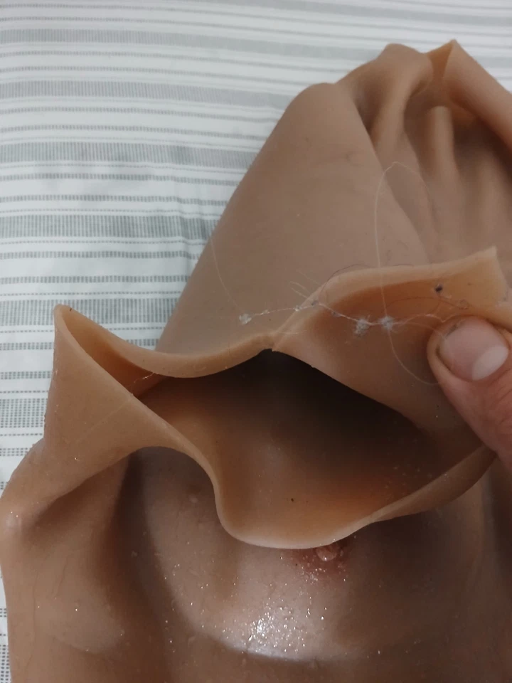 Realistic Silicone Male Chest Abdominal Muscle Suit Vest With Arms For Cosplay - Image 3 of 4