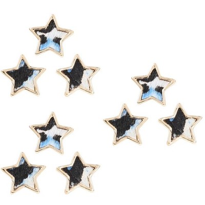 9 PCs Watch Band Charms Watch Belt Stars Watch Belt Charms Watch Band Star Nails