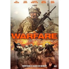 NEW Warfare 2025 DVD English Action War Military Movie High Quality All Region