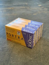 Porta 160NC 120 Color Film   Box of 5 Rolls