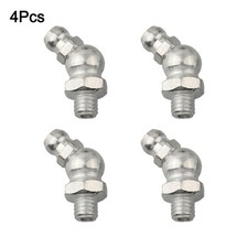 Zuverl&auml;ssige Leistung Eisen verzinkt Nippelverschraubung M6 x 1 mm 4 St&uuml;ck 45
