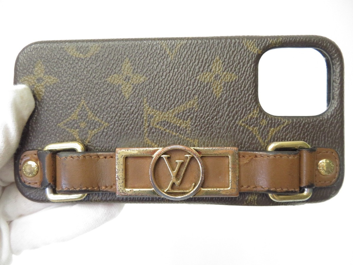 Authentic LOUIS VUITTON Monogram Phone Case for iPhone 12/12pro I