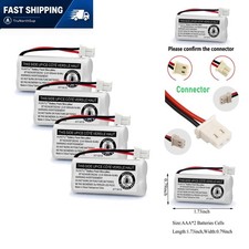 Reliable 600mAh Ni-MH Cordless Phone Battery Pack Compatible with Popular Models