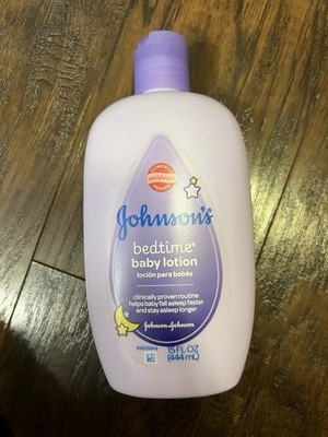 Johnson's Bedtime Baby Lotion 15 oz. - Discontinued Unsealed but unused