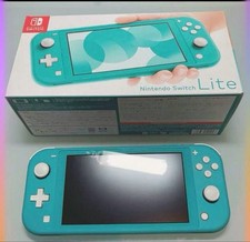 Japanese Version Nintendo Switch Lite Turquoise Console Excellent Condi
