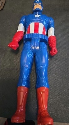 Captian America Figure Hasbro SA 2014 American TITAN 2014 12"💪👀 | eBay
