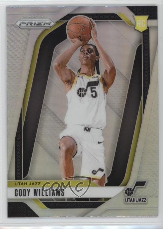 2024-25 Panini Prizm Silver Prizm Cody Williams #232 Rookie RC 4l3