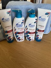 4 Pack lot Head  Shoulders Supreme Color Protect Shampoo And Conditioner 2 Each