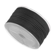 Nylon Thread 2mm 15m String for DIY Craft Black Braided Nylon String