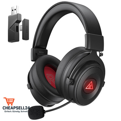 Wireless Gaming Headset E900BT Bluetooth 2.4GHz USB-C USB Schnittst