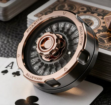 Roulette Fidget Spinner Metal EDC Decision Wheel Dice Stress Relief Toy Gift