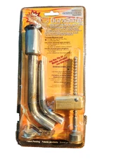 Marine Boat Trailer Receiver & Coupler Lock Set Stainless w/Matching Keys 