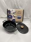 Alva Nori Enameled Cast Iron Oval Dutch Oven 5.5L In Black — photo 5