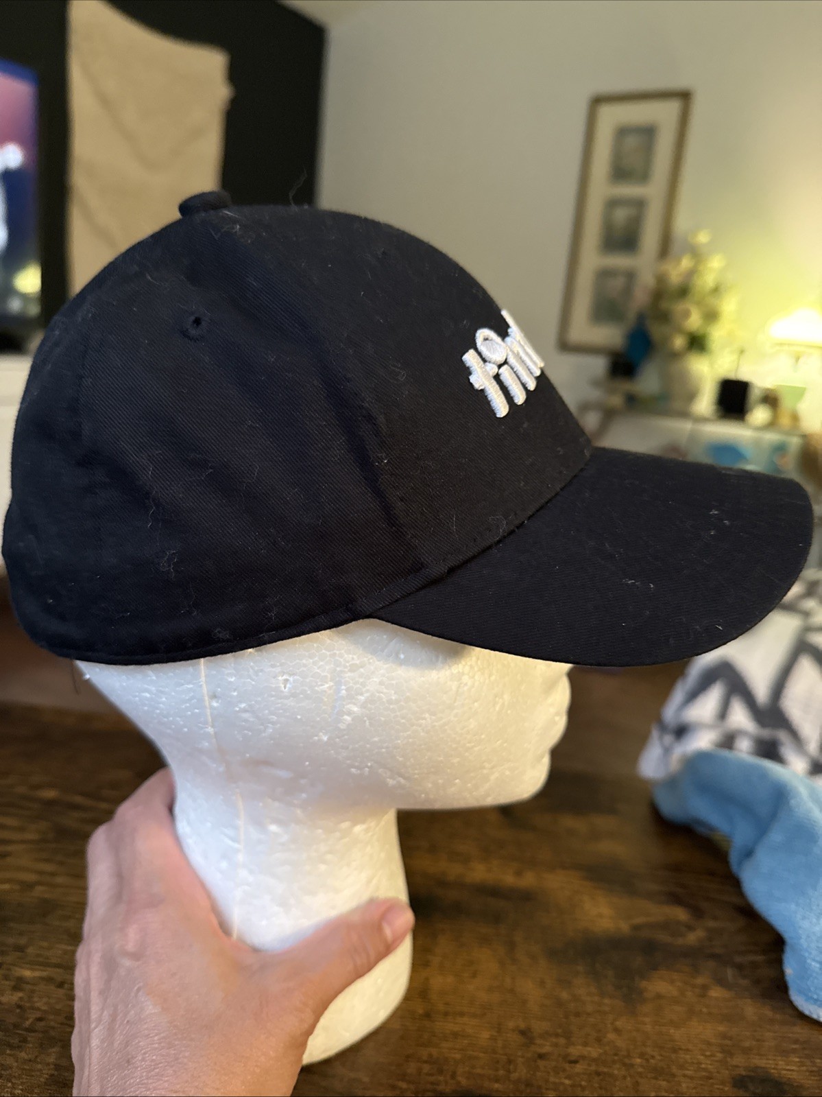 Timbits Tim Hortons  Black Strapback Baseball Cap… - image 2