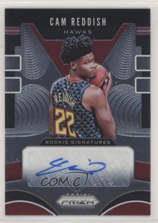 2019-20 Panini Prizm Rookie Signatures Cam Reddish #RS-CRD Auto ht2