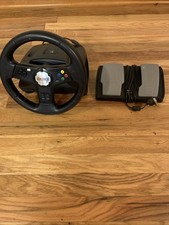 LOGITECH XBOX 360 NASCAR RACING STEERING WHEE...