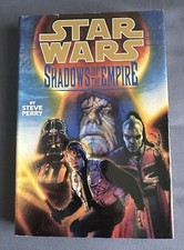 Libro de tapa dura Star Wars Sombras del Imperio Steve Perry 1ª edición