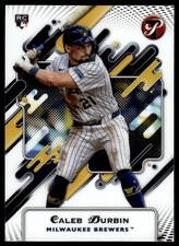 Caleb Durbin 2025 Topps Pristine #119 RC Milwaukee Brewers Baseball Card