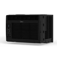 Midea 5,000 BTU Window Air Conditioner with Remote, 150 Sq ft, Black