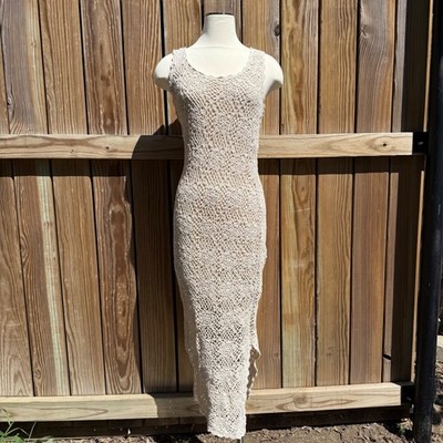 chinese dress ladies Crochet Maxi Dress main image 1