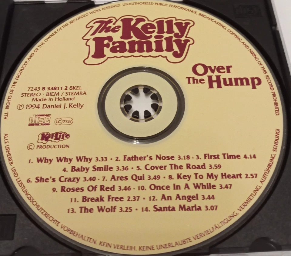 Over the Hump von Kelly Family,the | CD | Zustand gut - Bild 3 von 3