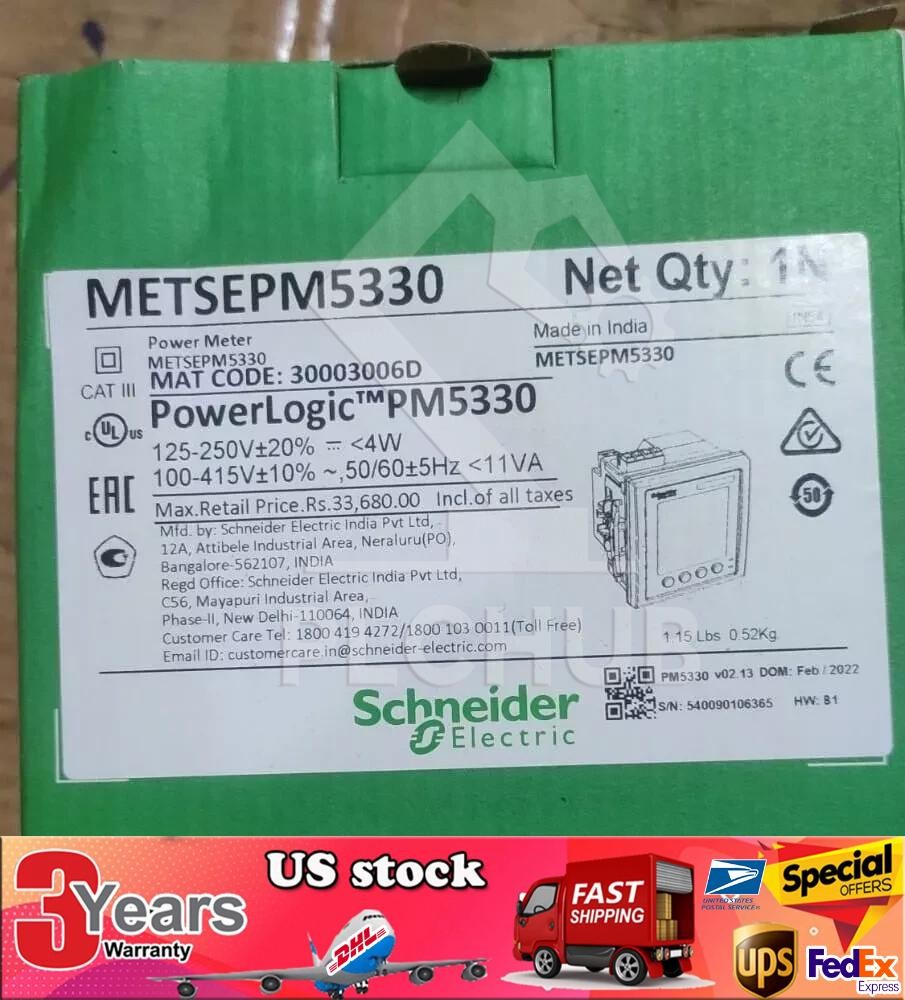 Schneider Electric METSEPM5330 PM5330 Meter Brand New