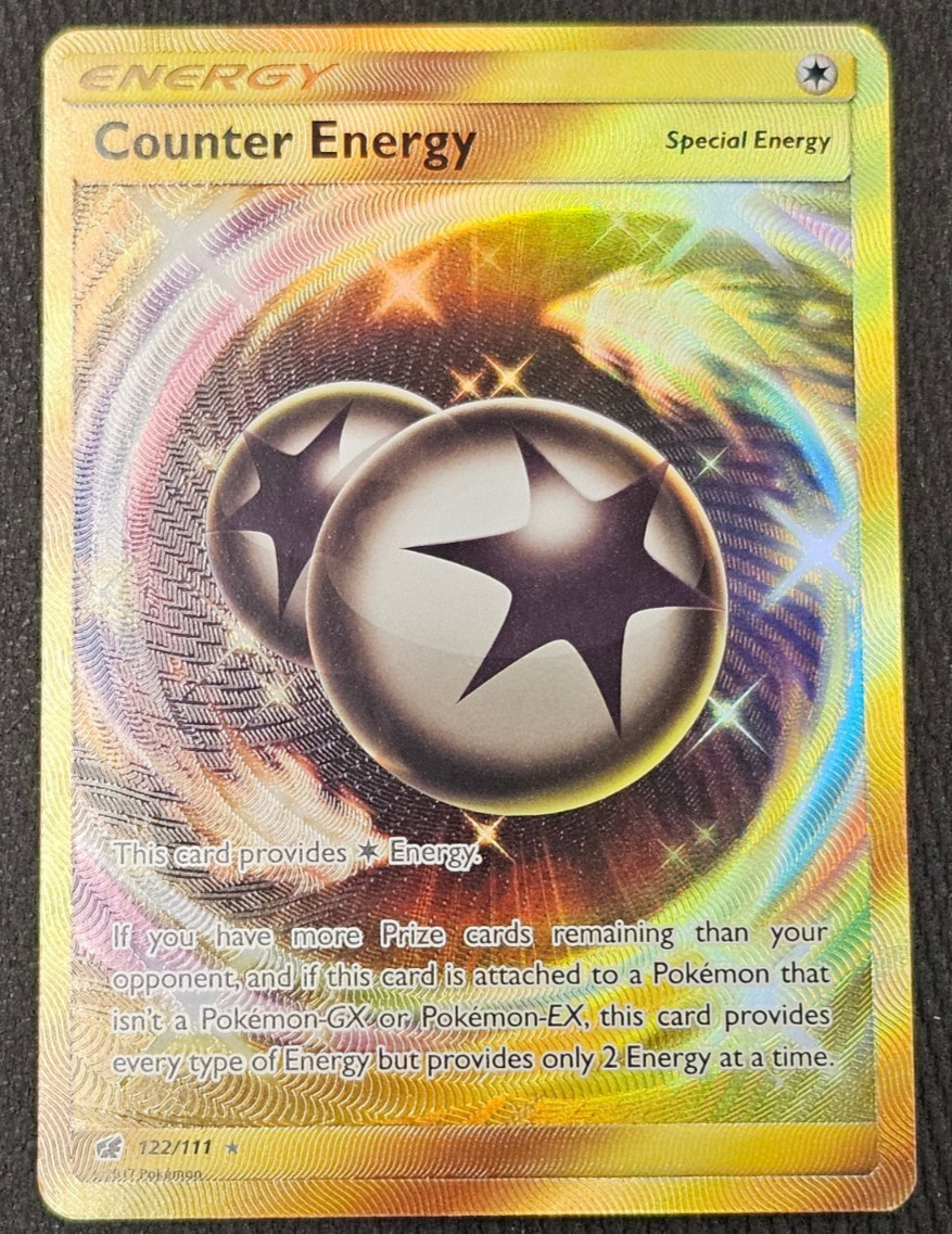 Counter Energy (Secret) 122/111 Sm-Crimson Invasion Holo NM-