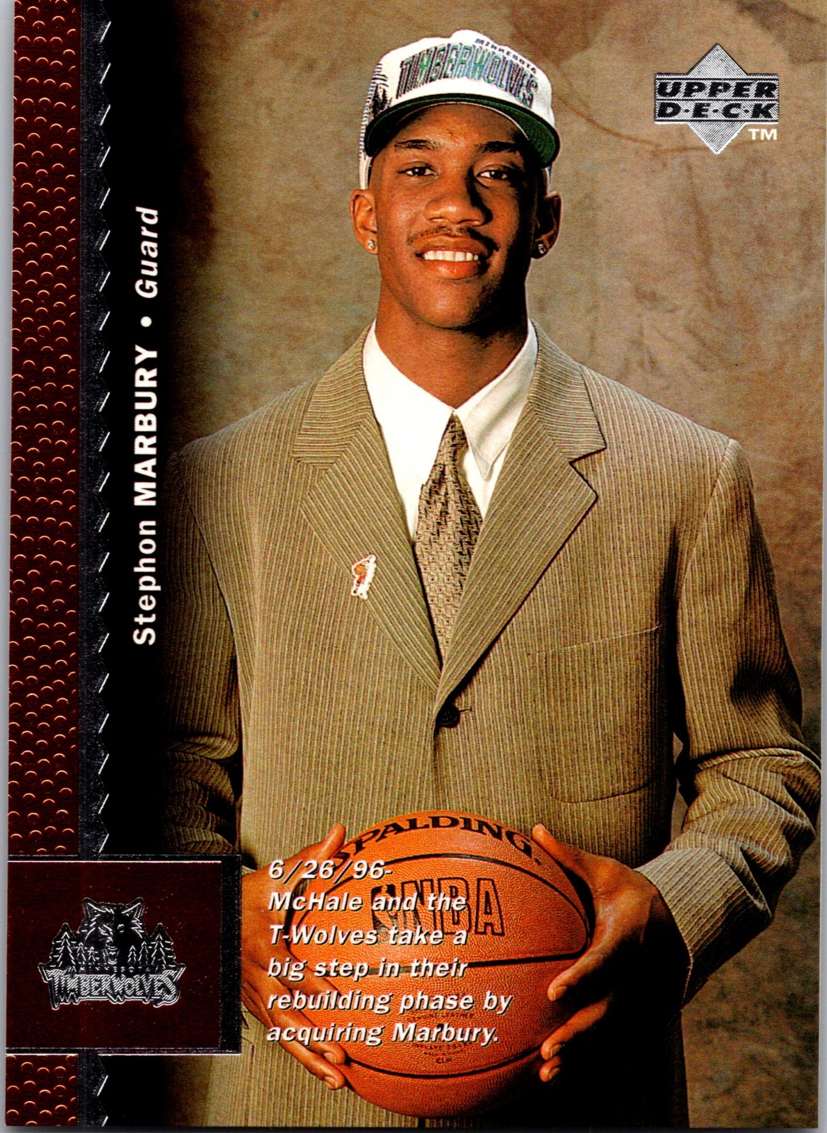 1996-97 Upper Deck - Stephon Marbury #74