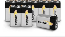 2 Energizer Power 9v Alkaline Battery