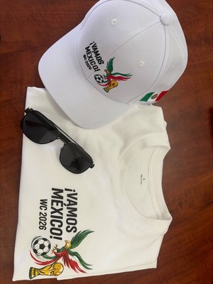 [Buy 1 Hat Get 1 Free Premium T-Shirt] 2026 FIFA World Cup MEXICO Team Combo