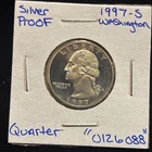 1997 S Washington Quarter “0126088” 25 Cents Silver Proof United States 25C